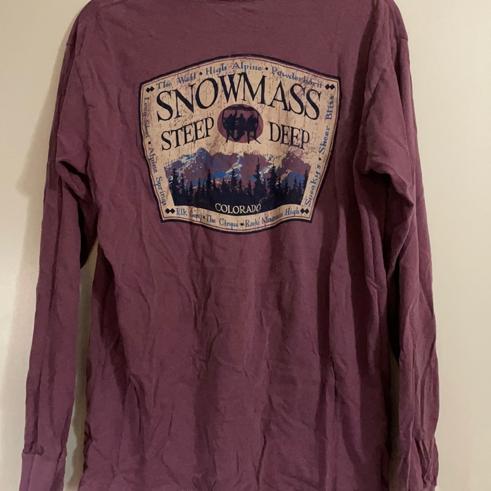 Snowmass shirt vintage
